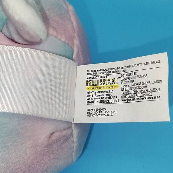 Squishmallows Winona the Llamacorn Unicorn Pegasus Tie Dye Pink Blue Mini 5" Plu - Picture 6 of 6